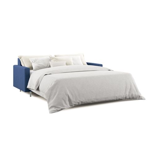 Megan Canapé Convertible En Microfibre Détachable T11 168 Cm (mat. 120x197) Bleu