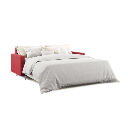 Megan Canapé Convertible En Microfibre Détachable T11 188 Cm (mat. 140x197) Rouge