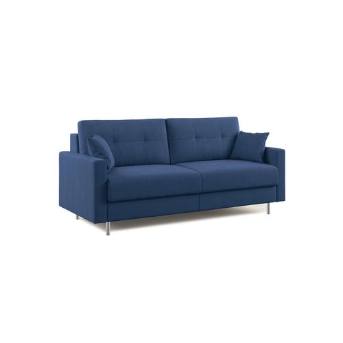 Megan Canapé Convertible En Microfibre Détachable T11 188 Cm (mat. 140x197) Bleu