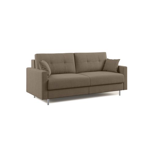 Megan Canapé Convertible En Microfibre Détachable T11 208 Cm (mat. 160x197) Brun
