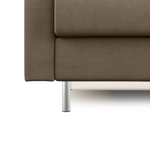 Megan Canapé Convertible En Microfibre Détachable T11 208 Cm (mat. 160x197) Brun