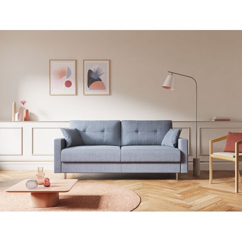 Megan Canapé Convertible En Microfibre Détachable T11 208 Cm (mat. 160x197) Vert