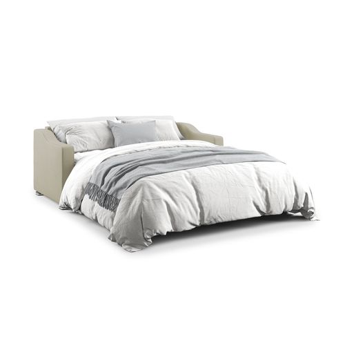 Amber Canapé Lit Convertible En Tissu Détachable T05 171 Cm (mat. 120x197) Creme