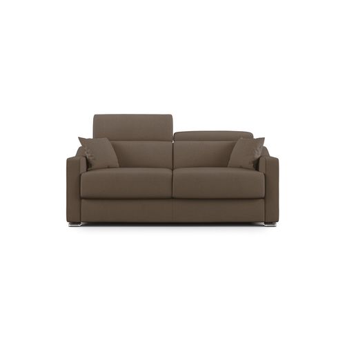 Amber Canapé Lit Convertible En Tissu Détachable T05 171 Cm (mat. 120x197)  Brun