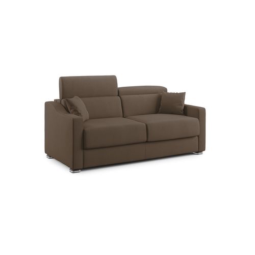 Amber Canapé Lit Convertible En Tissu Détachable T05 171 Cm (mat. 120x197)  Brun