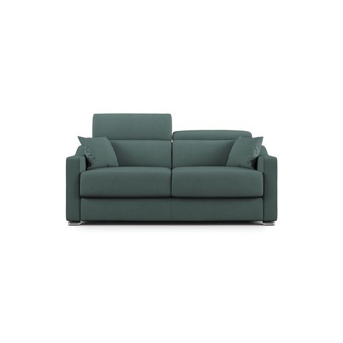 Amber Canapé Lit Convertible En Tissu Détachable T05 191 Cm (mat. 140x197)  Vert