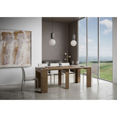 Console Extensible 90x42/302 Cm Modem Noyer