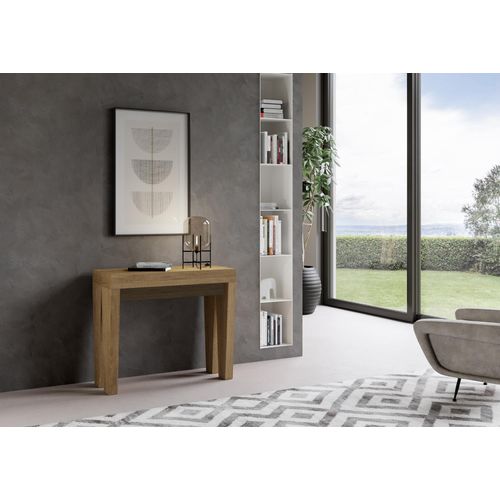 Console Extensible 90x40/196 Cm Spimbo Small Chêne Nature