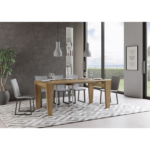Console Extensible 90x40/196 Cm Spimbo Small Chêne Nature