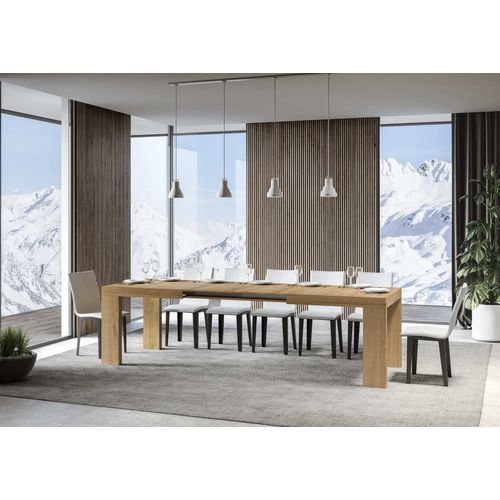 Table Extensible 90x180/284 Cm Roxell Chêne Nature