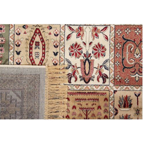 Tapis De Salon Farsh En Viscose - Beige - 135x190 Cm