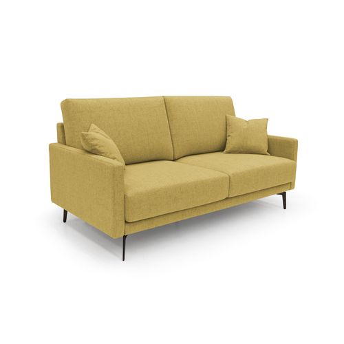 Saturno Canapé Moderne En Tissu Doux Imperméable T03 180 Cm Jaune