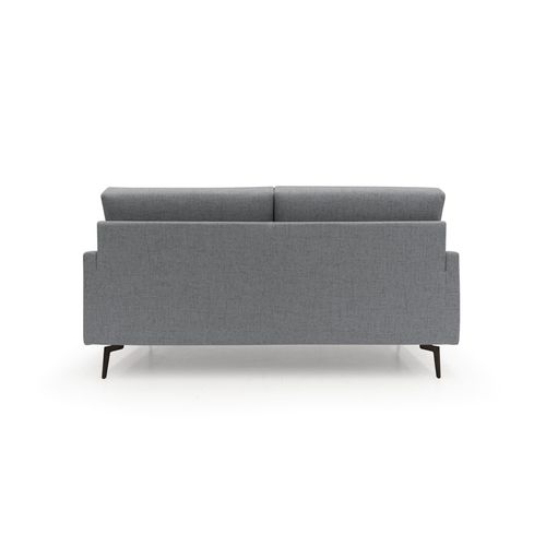 Saturno Canapé Moderne En Tissu Doux Imperméable T03 140 Cm Gris