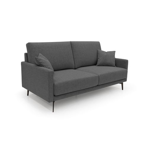 Saturno Canapé Moderne En Tissu Doux Imperméable T03 140 Cm Anthracite