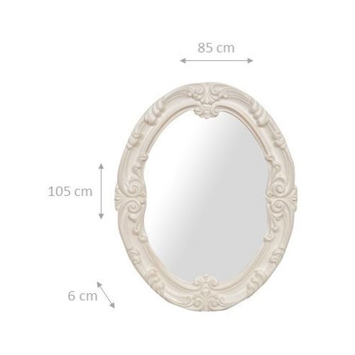 Miroir Ovale - Baroque
