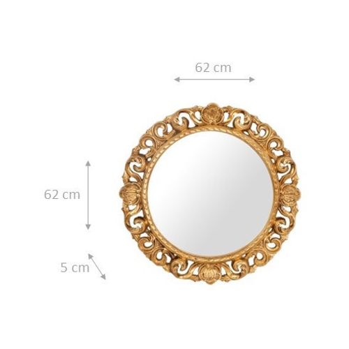 Miroir Rond - Baroque