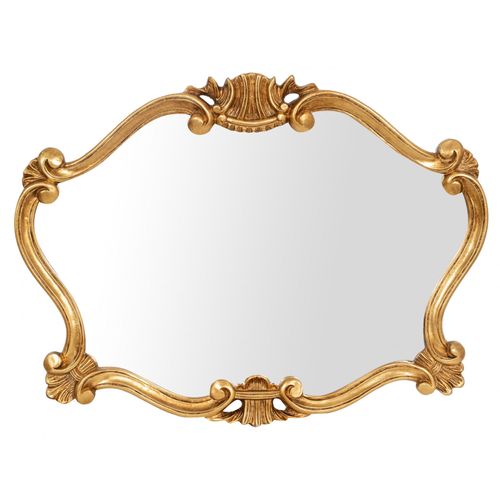Miroir Baroque Avec Cadre Doré