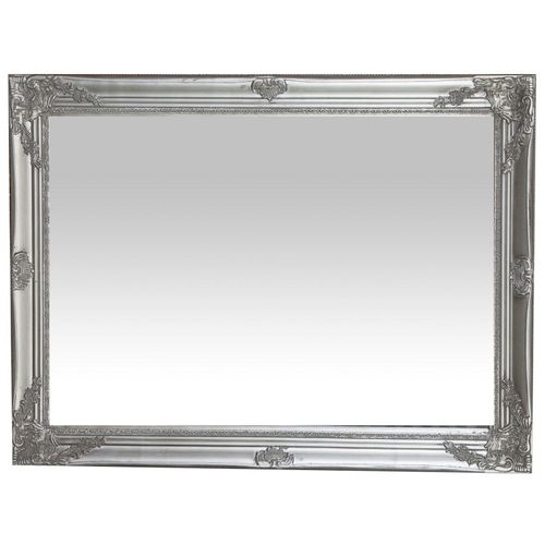 Miroir Avec Cadre Argenté