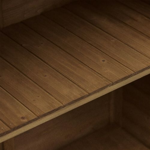 Arborea - Armoire De Jardin 87x96,5x46,5 Cm 2 Portes En Bois De Sapin Pour Outils