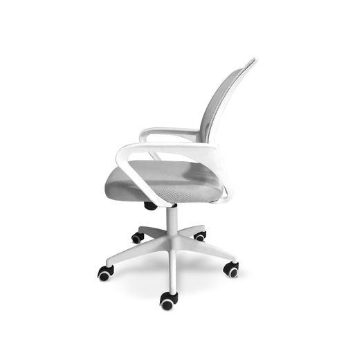 Lara - Chaise De Bureau Ergonomique à Roulettes, Réglable En Hauteur