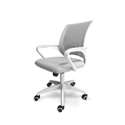 Lara - Chaise De Bureau Ergonomique à Roulettes, Réglable En Hauteur