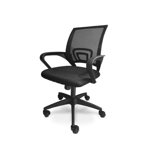 Lara - Chaise De Bureau Ergonomique à Roulettes, Réglable En Hauteur