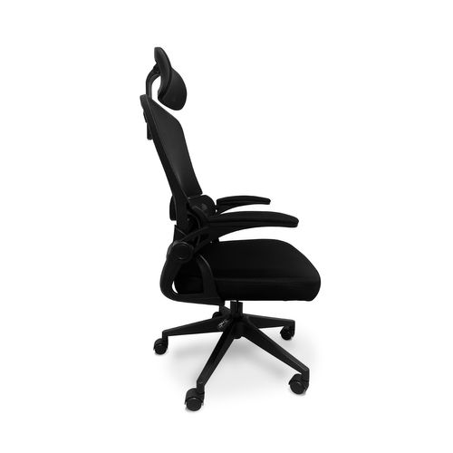 Lyn - Chaise De Bureau Ergonomique Réglable En Hauteur, Avec Appuie-tête, Rembourrage Lombaire