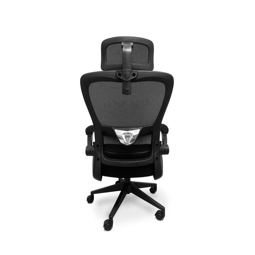 Lyn - Chaise De Bureau Ergonomique Réglable En Hauteur, Avec Appuie-tête, Rembourrage Lombaire