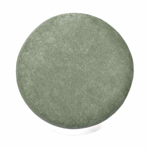 Bonn Velvet - Pouf Rond En Velours Côtelé