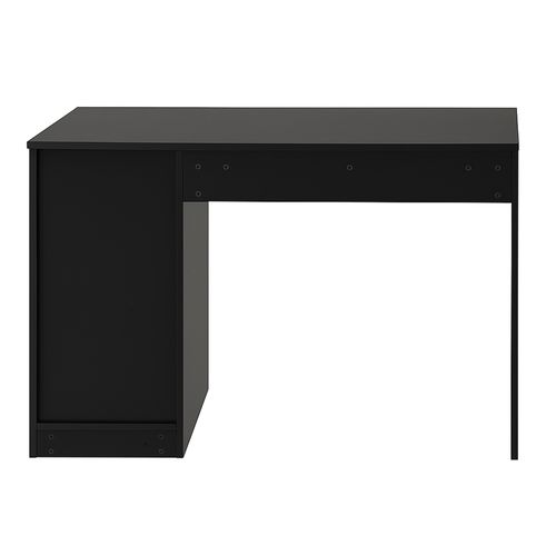 Cassiopea - Bureau Avec 4 Tiroirs 110x56x73 Cm Pour PC De Bureau En Bois Noir