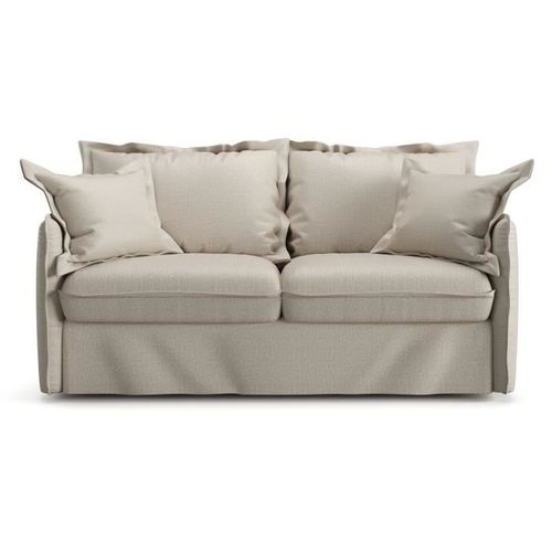 Canapé Convertible Express - 3 Places - Mykonos - Tissu Como 3 Linen - 185 X 104 X 90 Cm -