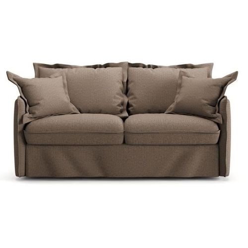 Canapé Convertible Express - 3 Places - Mykonos - Tissu Como 5 Antelope - 185 X 104 X 90 Cm