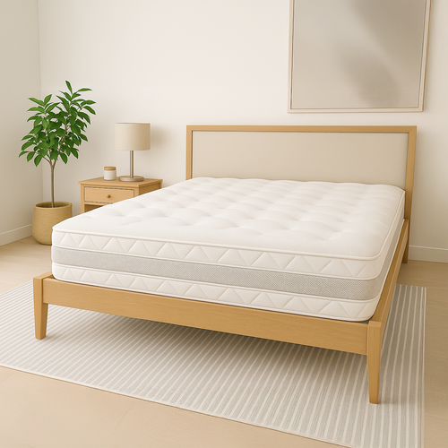 Matelas Mousse 160x200 cm Scandinave - Epaisseur 20 cm - 3D Air, 7 Zones