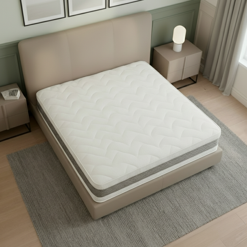 Matelas Mousse 160x190 cm Accueil Mémoire de forme  Zones Différenciées  Air 3D - Epaisseur 20 cm