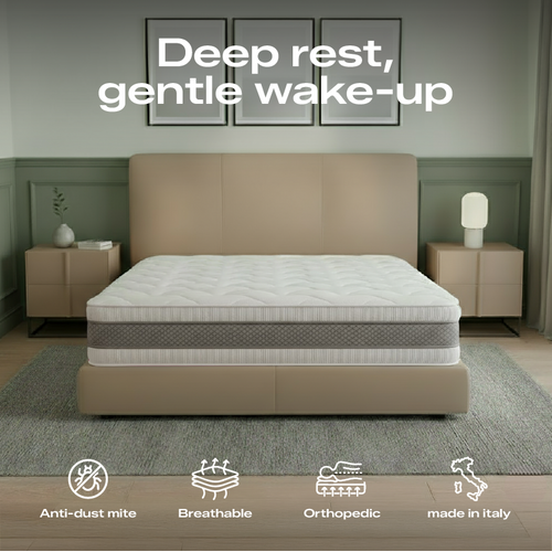 Matelas Mousse 160x190 cm Accueil Mémoire de forme  Zones Différenciées  Air 3D - Epaisseur 20 cm