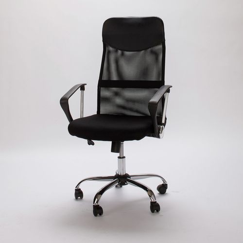 Kody - Chaise De Bureau En Pvc Et Métal Chrome