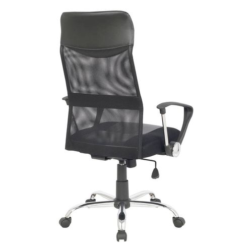 Kody - Chaise De Bureau En Pvc Et Métal Chrome