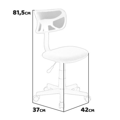 Sparky - Chaise De Bureau En Polyester Et Nylon