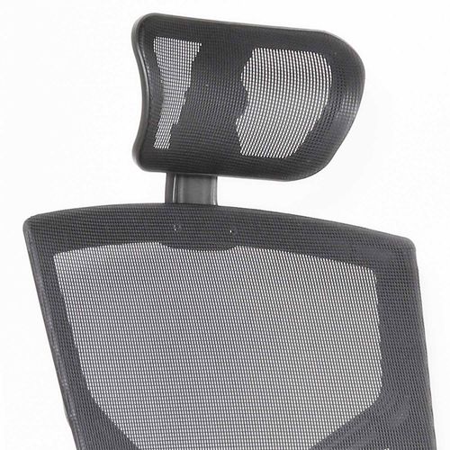 Mody - Chaise De Bureau En Polyester Et Nylon Avec Accoudoirs Et Appuie-tête