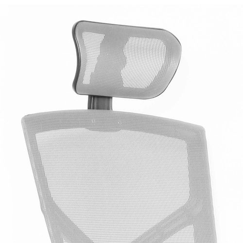 Mody - Chaise De Bureau En Polyester Et Nylon Avec Accoudoirs Et Appuie-tête