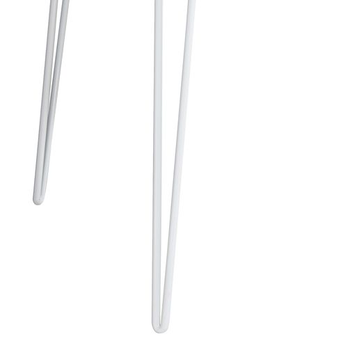 Lucille - Bureau En Bois Et Métal Avec 2 Tiroirs - 120x60x76 Cm