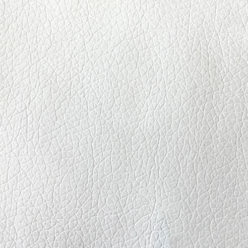 Lit Avec Sommier Rembourré 180x210 Similicuir Blanc Azelia