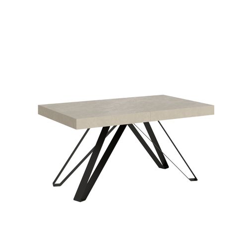 Table Extensible 90x160/264 Cm Terium Cachemire Pieds Anthracite