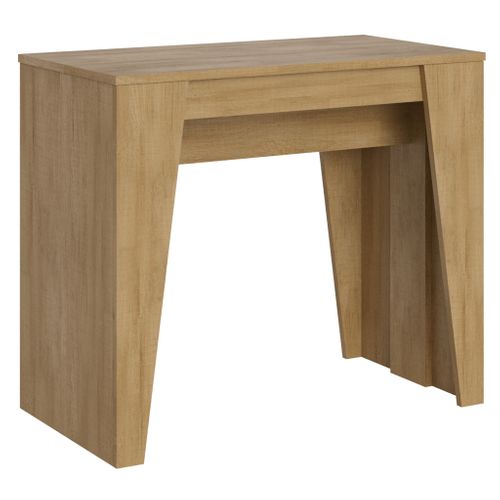 Console Extensible 90x48/308 Cm Anvar Chêne Nature