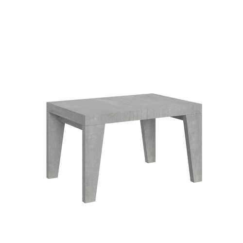 Table Extensible 90x120/224 Cm Naxy Gris Béton