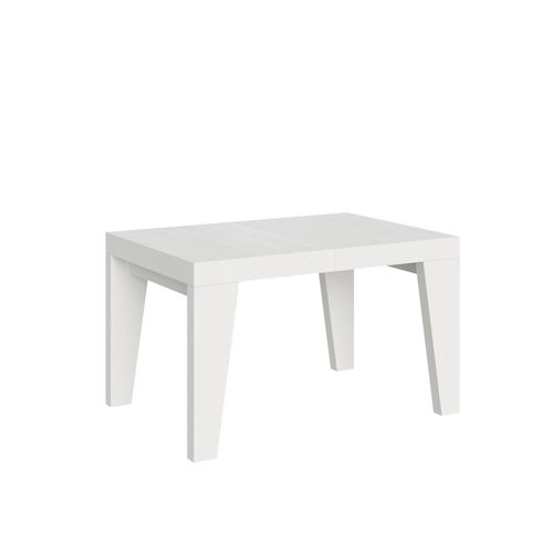 Table Extensible 90x140/244 Cm Naxy Frêne Blanc