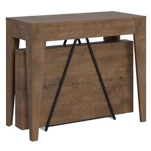 Console Extensible 90x42/198 Cm Zima Small Noyer