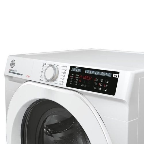 Lave-linge Hublot  H-wash 500 Hw 28am/1-s - 8 Kg - Induction - 1200 Trs/min - Classe à - Connecté -
