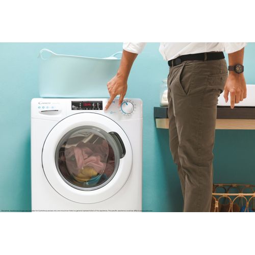 Lave-linge Hublot 8g 1400 Tours/min Blanc - Cso1485te-s