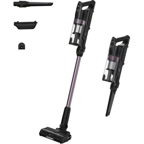 Aspirateur Balai Sans Fil -  Hf1p10h - 40 Aw - Ecran LED - Noir / Pastel Violet